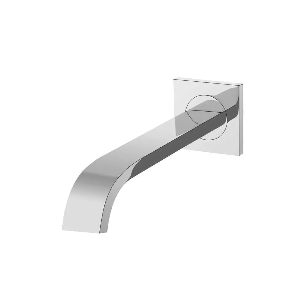 Chrome Wall Mount Non Diverting Tub Spout material