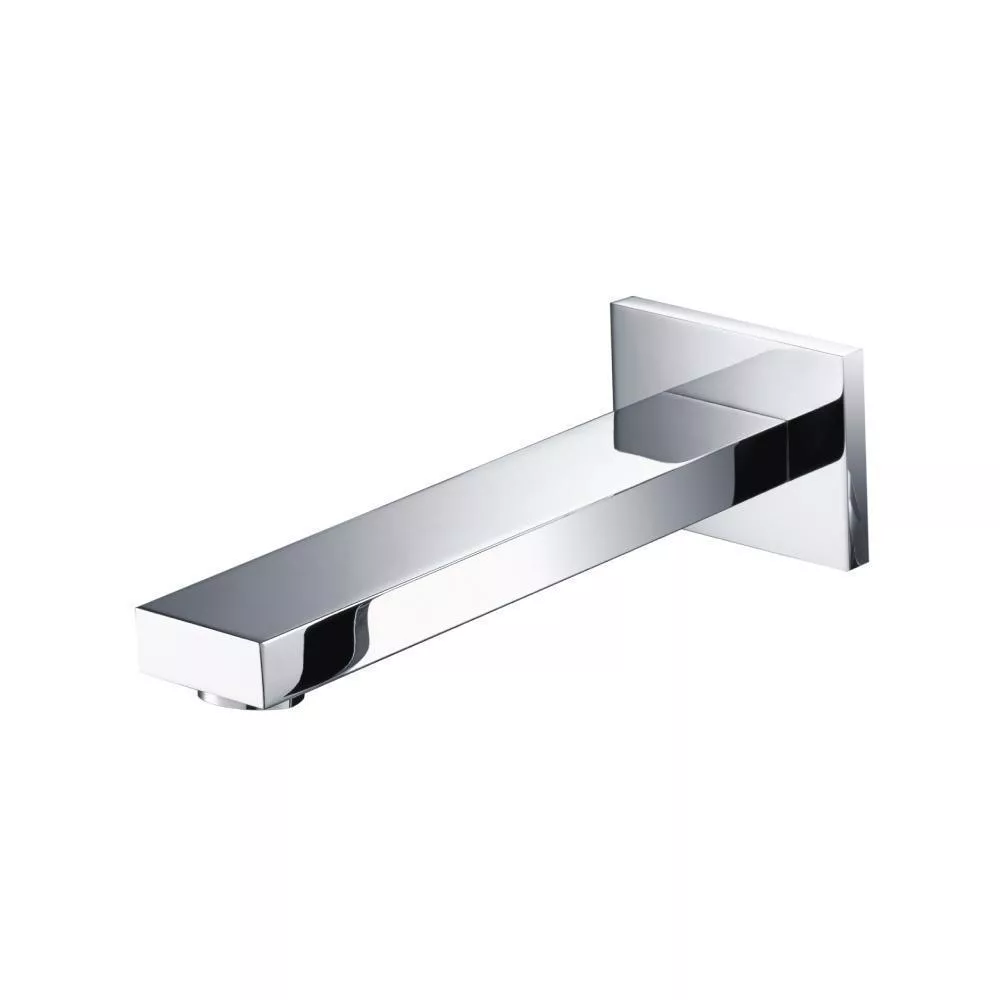 Brushed Nickel PVD Wall Mount Non Diverting Tub Spout material