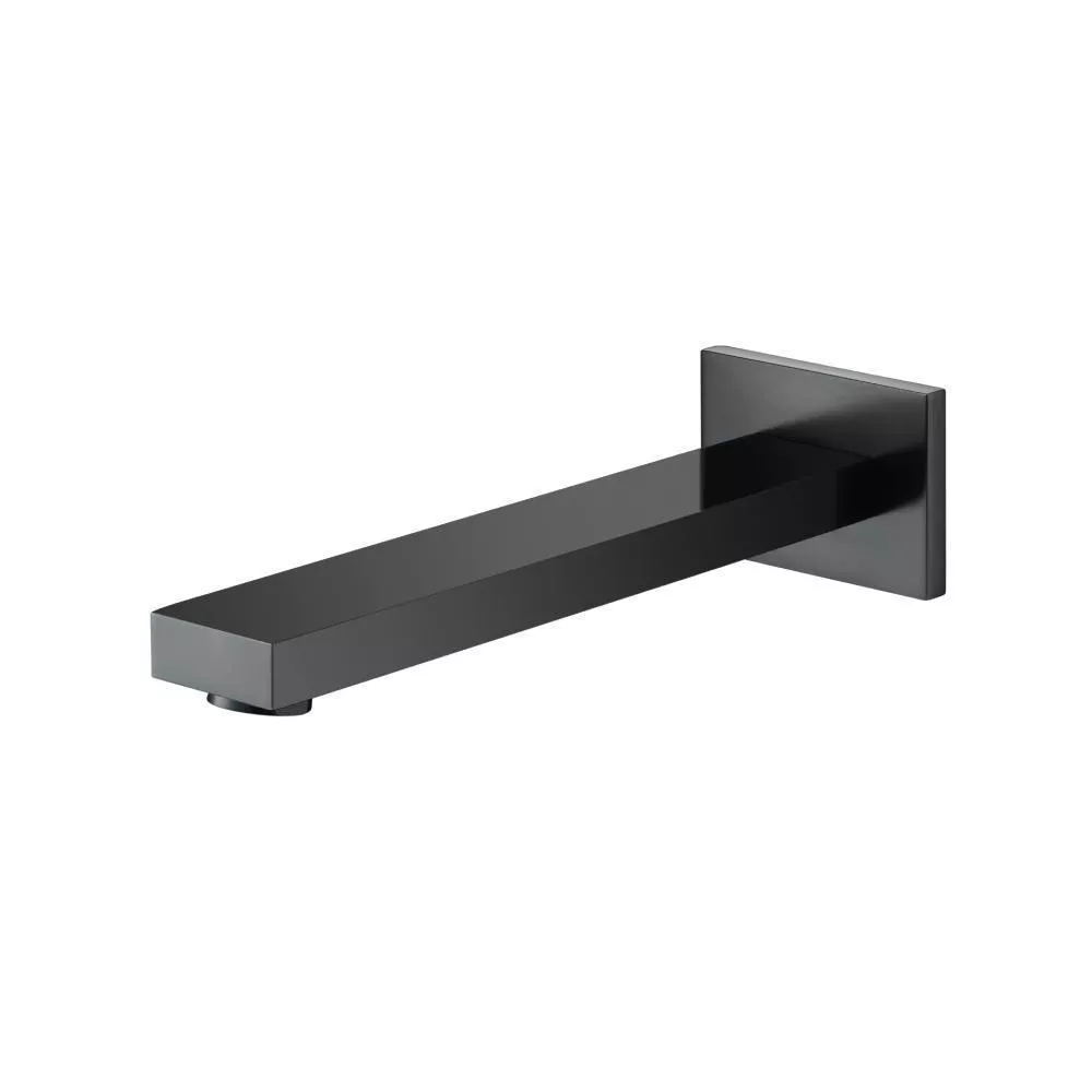 Matte Black Wall Mount Non Diverting Tub Spout material