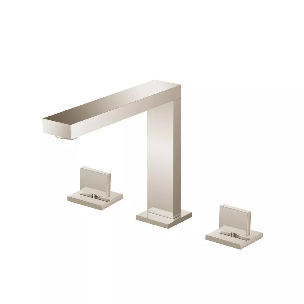 Polished Nickel PVD 3 Hole Deck Mount Roman Tub Faucet material