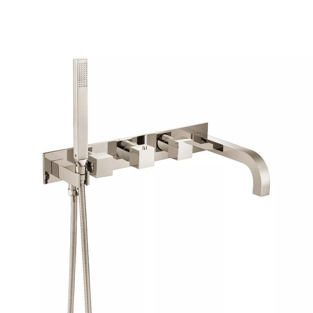 Polished Nickel PVD Trim For Wall Mount Tub Filler With Hand Shower material