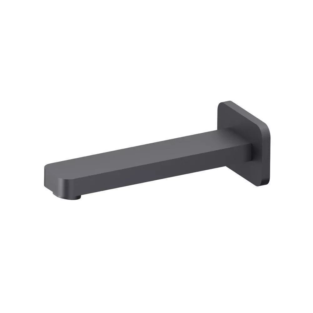 Dark Grey Wall Mount Non Diverting Tub Spout material