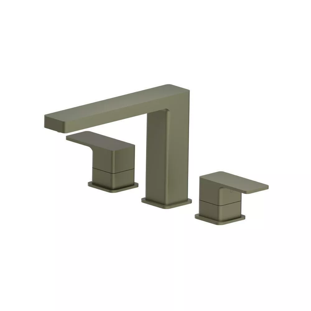 Army Green 3 Hole Deck Mount Roman Tub Faucet material