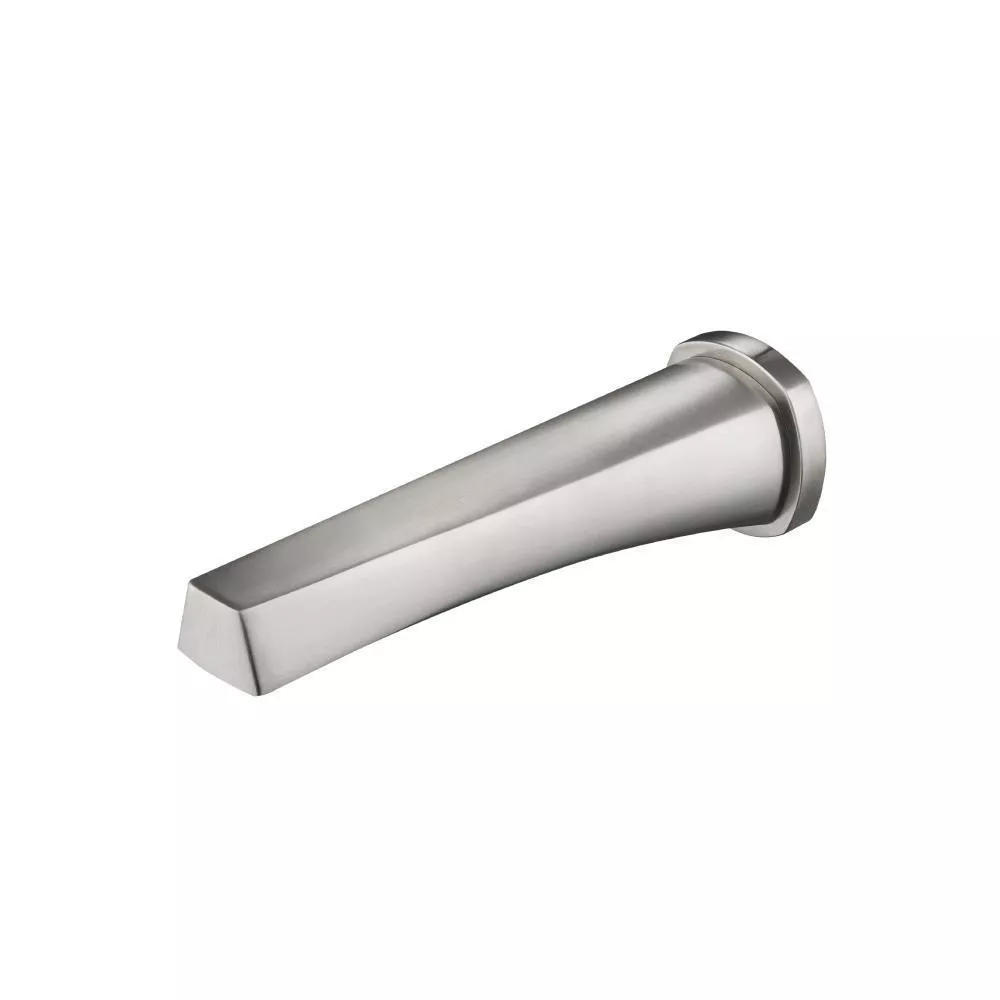 Brushed Nickel PVD Wall Mount Non Diverting Tub Spout material