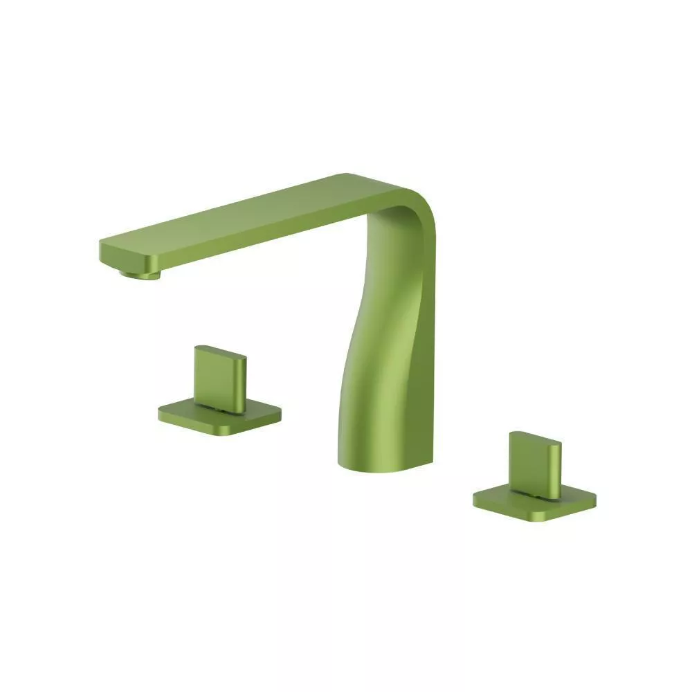 Green 3 Hole Deck Mount Roman Tub Faucet material