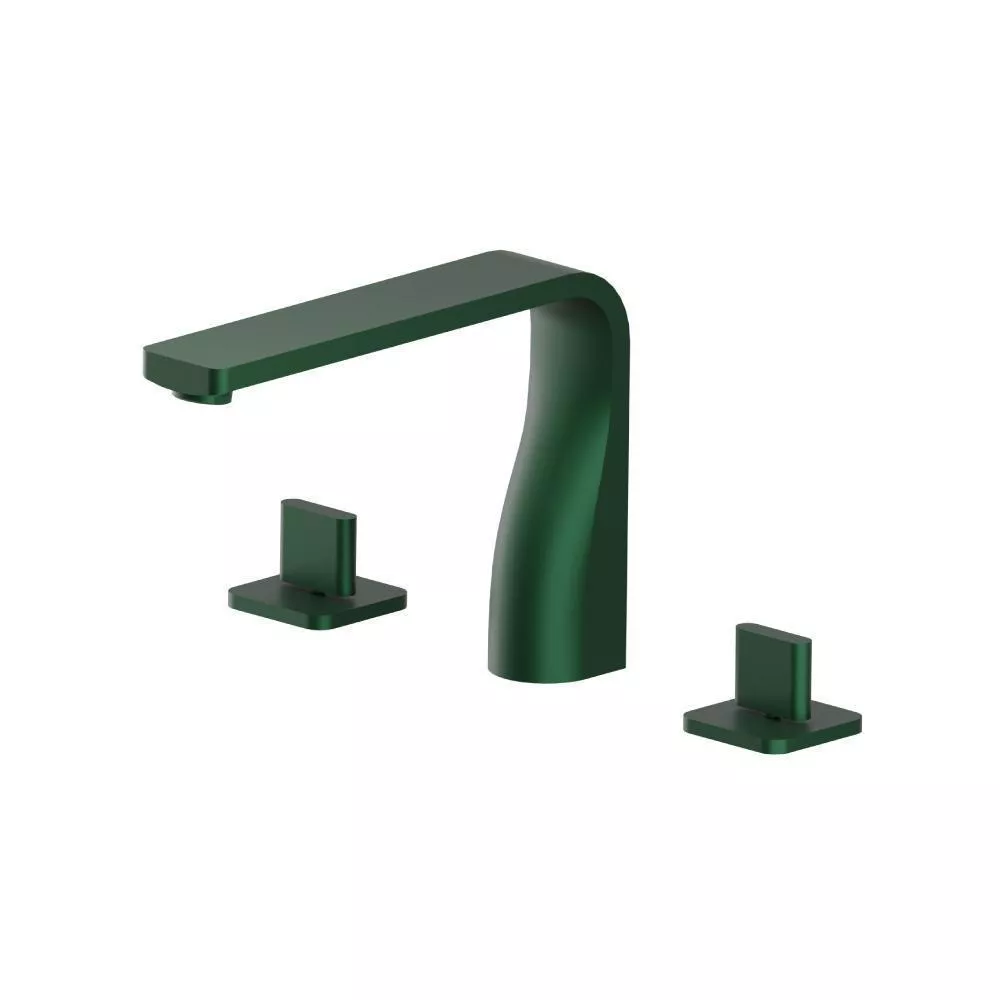 Leaf Green 3 Hole Deck Mount Roman Tub Faucet material