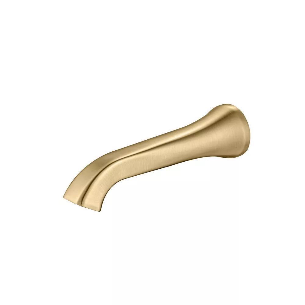 Satin Brass PVD Wall Mount Non Diverting Tub Spout material