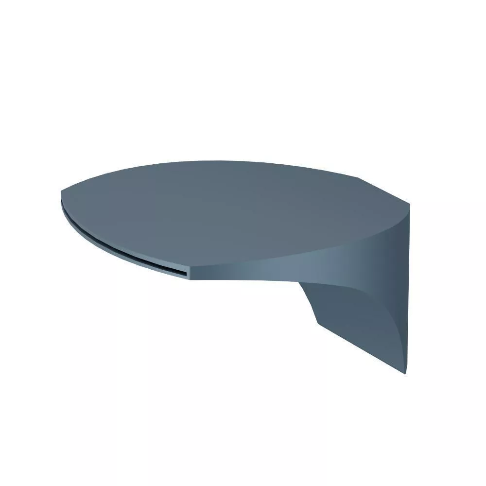Blue Platinum Cascade Flow Tub Spout - Waterfall material