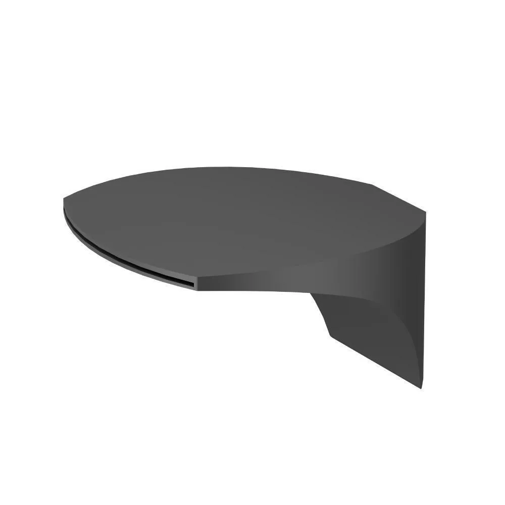 Rock Grey Cascade Flow Tub Spout - Waterfall material