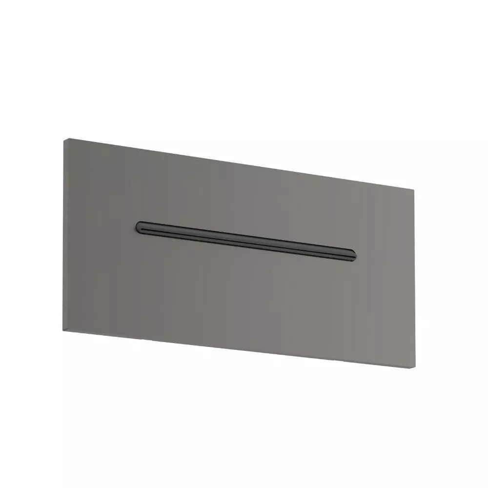 Steel Grey Cascade Flow Built-In Water Fall Tub Filler material