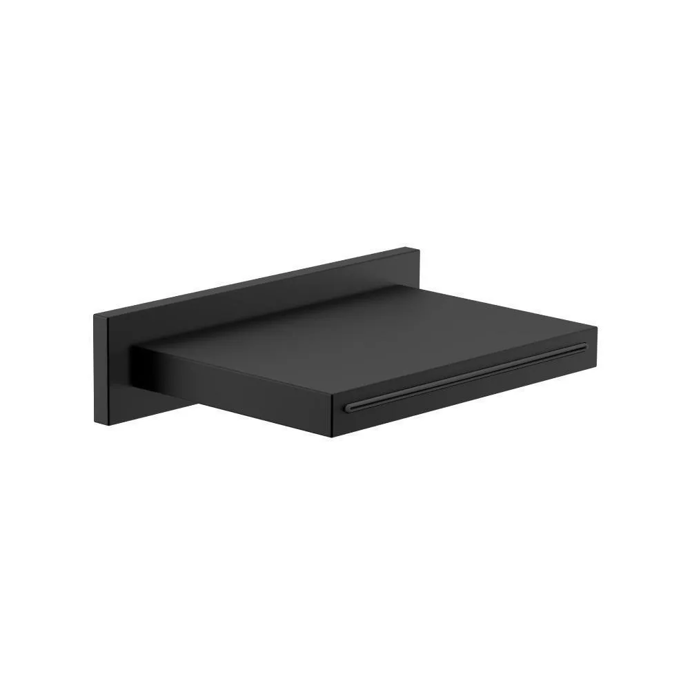 Matte Black Cascade Flow Water Fall Tub Filler material