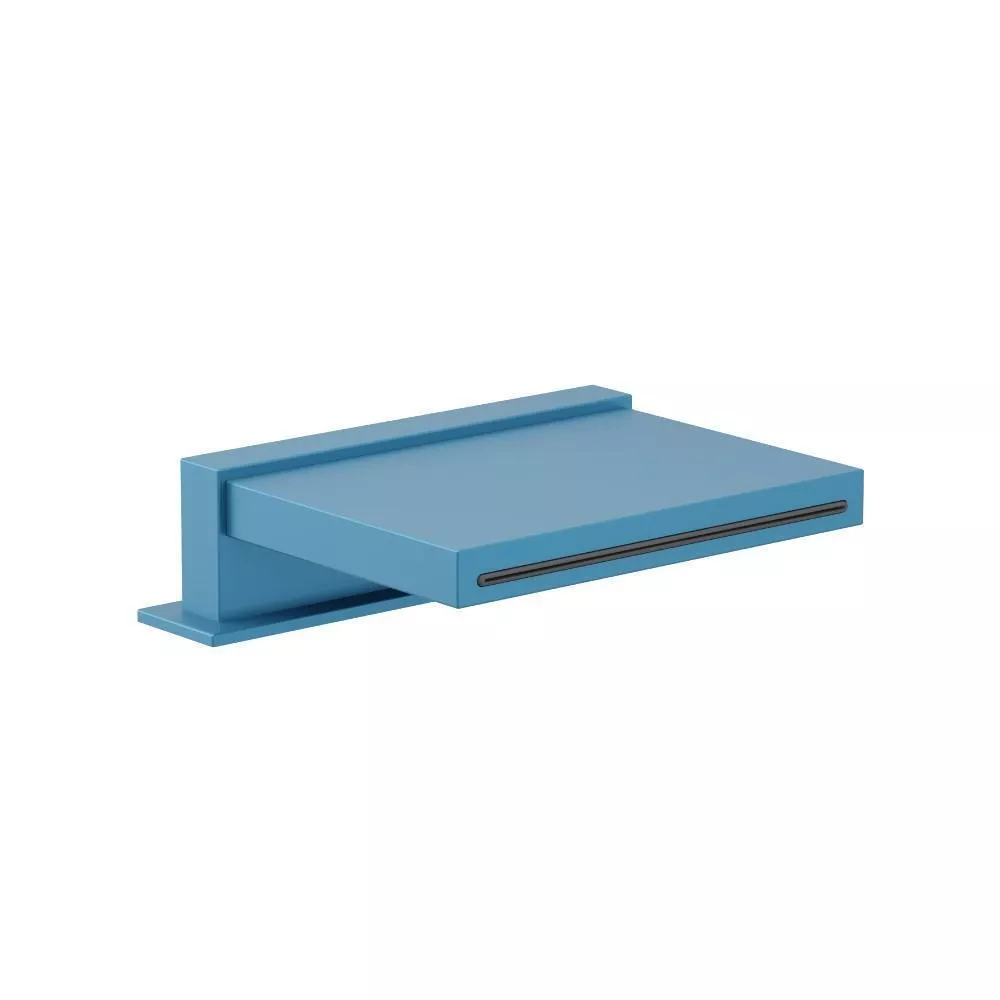 Sky Blue Deck Mount Cascade Flow Water Fall Tub Filler material