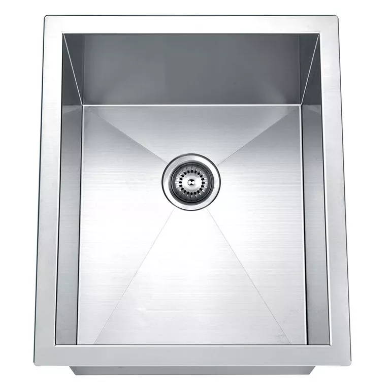 Undermount Square Corner Single Bowl Bar Sink material