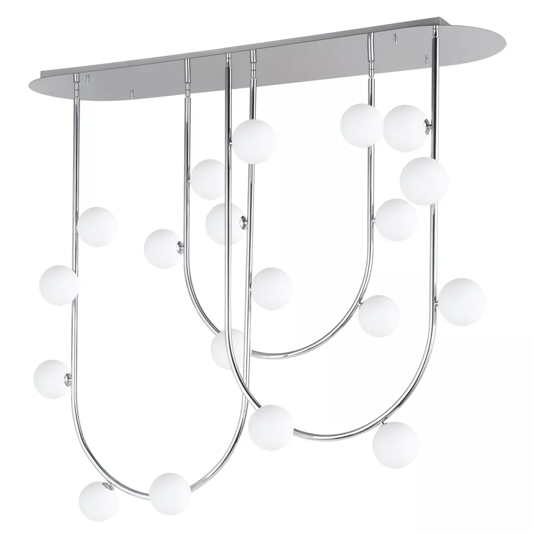 Contour 19-Light Fixed Stem Ceiling Light 4000K material