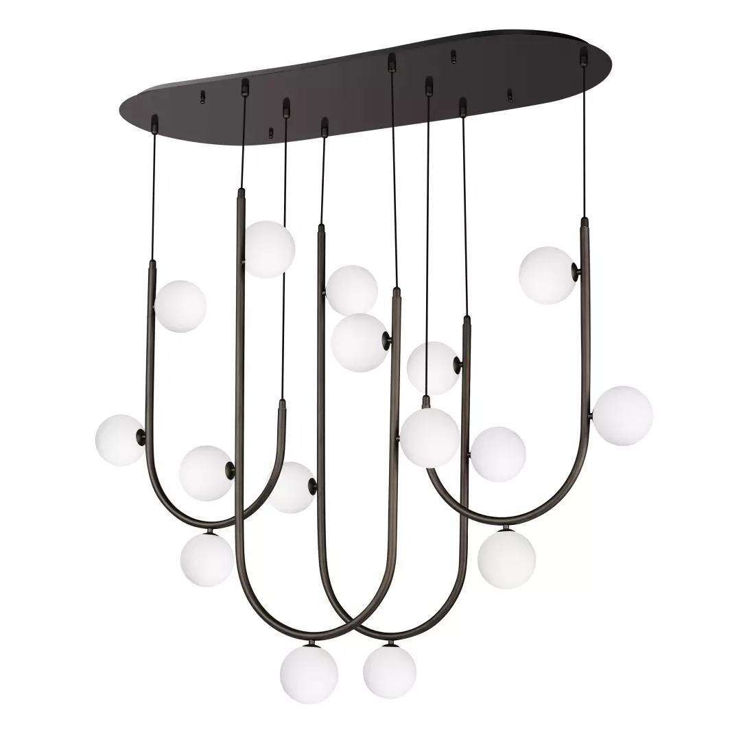 Contour 16-Light Cord Hung Pendant 3000K material