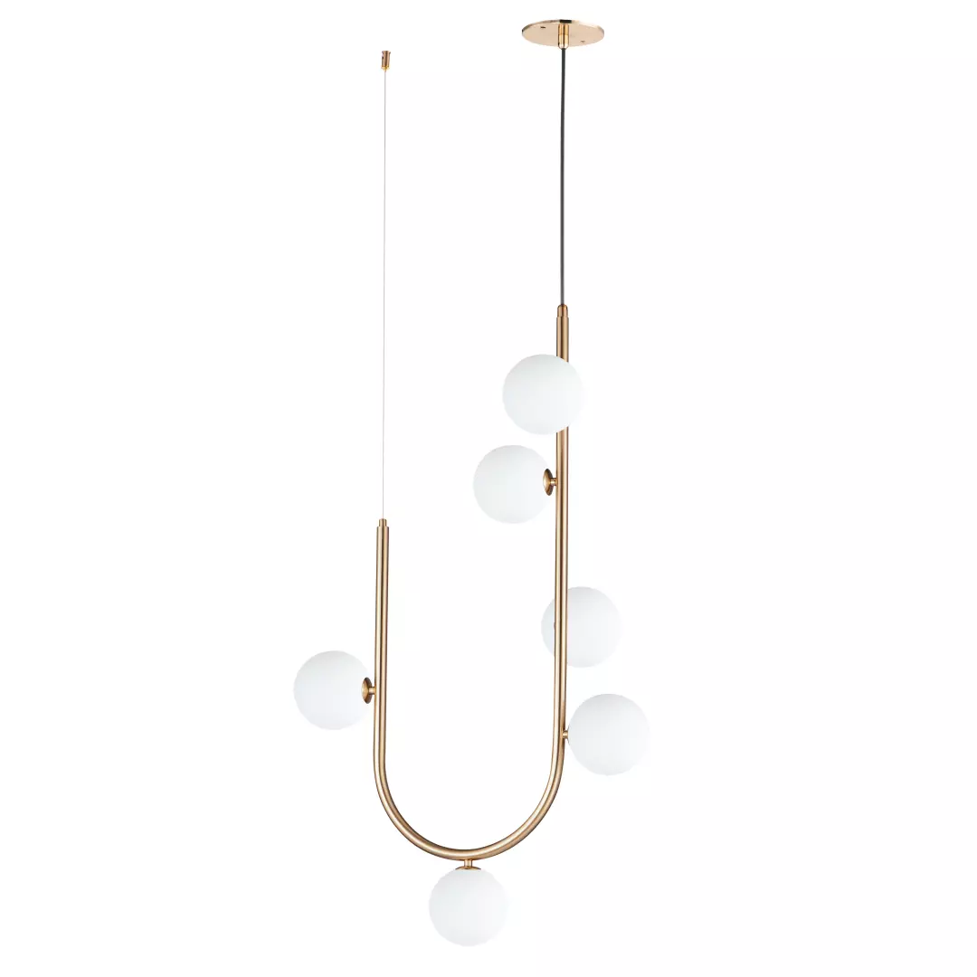 Contour 6-Light Cord Hung Pendant 3000K material
