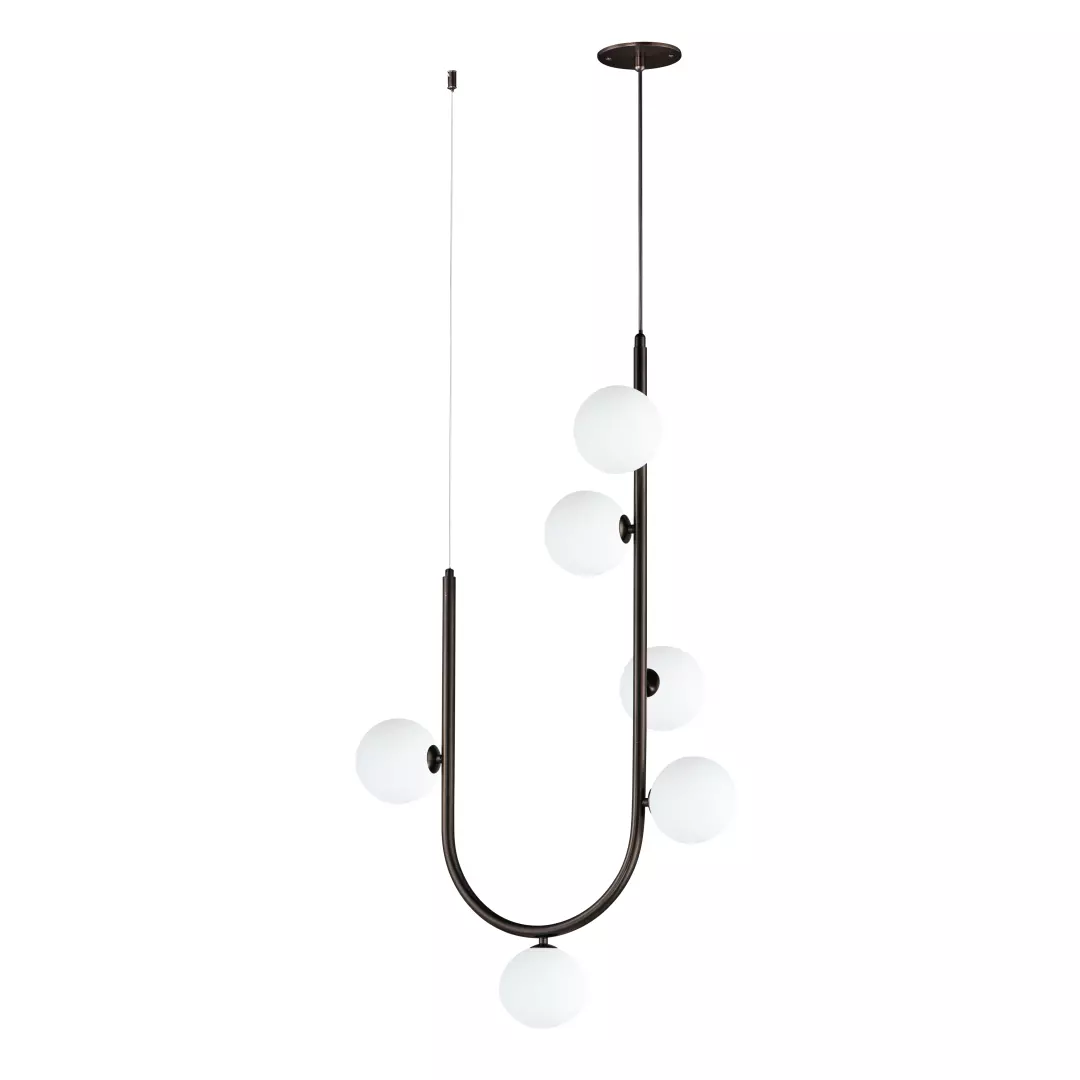 Contour 6-Light Cord Hung Pendant 3000K material