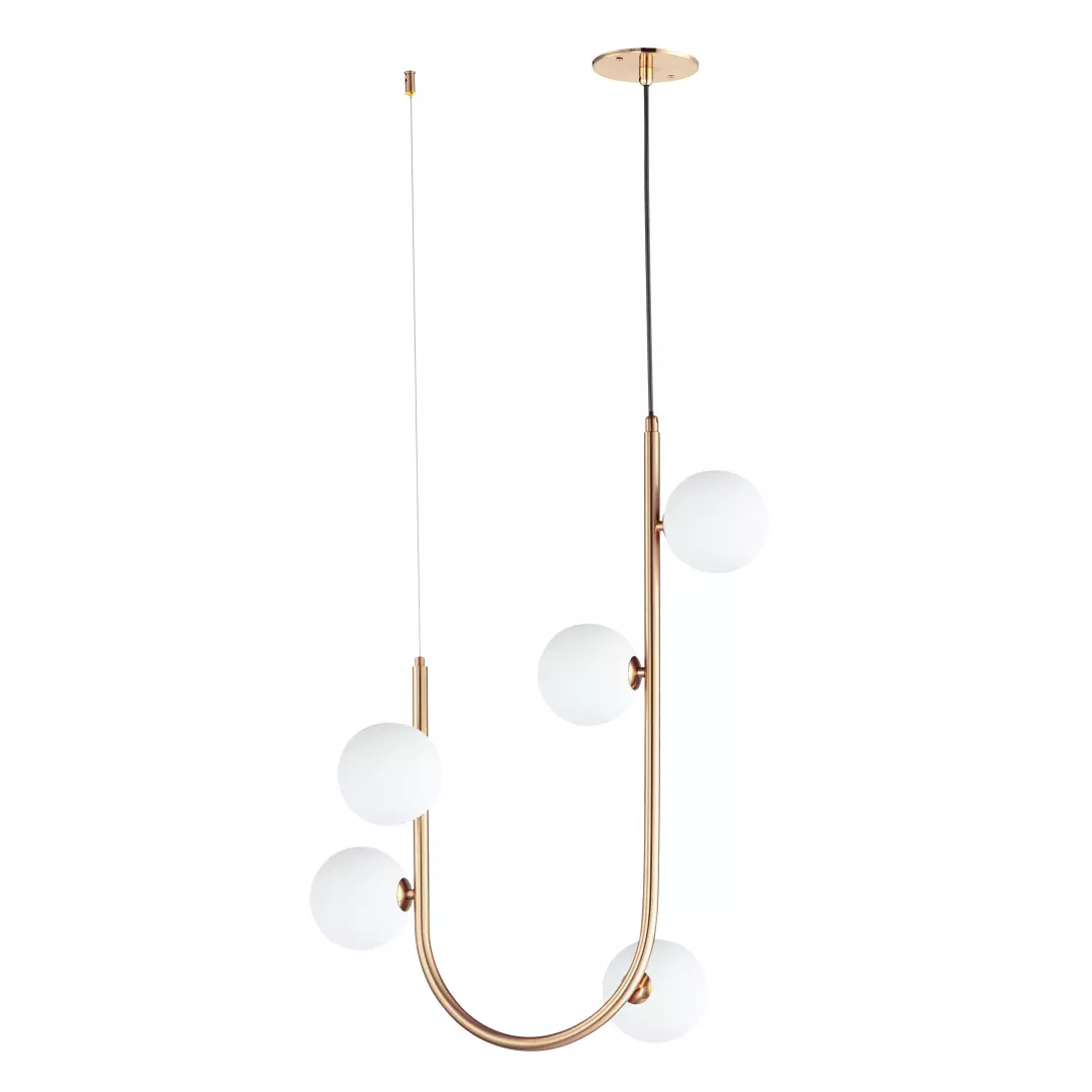 Contour 5-Light Cord Hung Pendant 3000K material