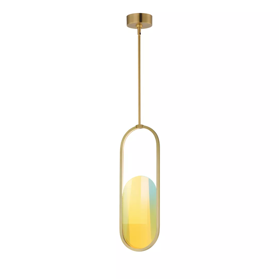 Trance 20" LED Pendant material