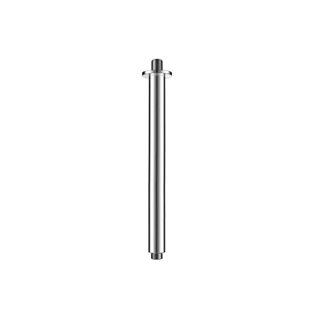 Chrome Ceiling Mount Showr Arm - 12" material