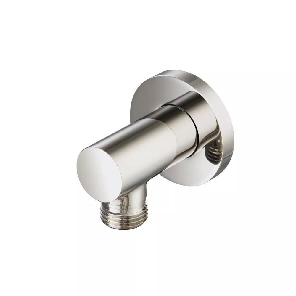 Polished Nickel PVD Wall Elbow material