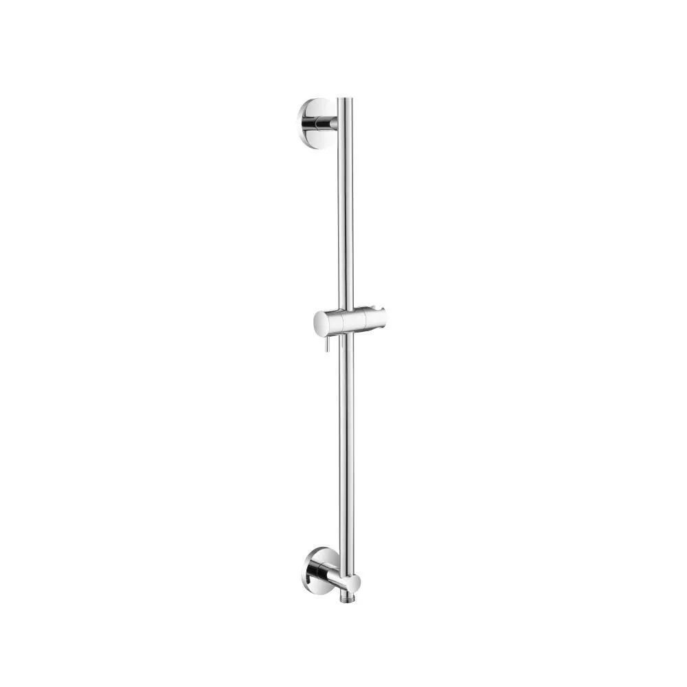 Chrome Shower Slide Bar With Integrated Wall Elbow material