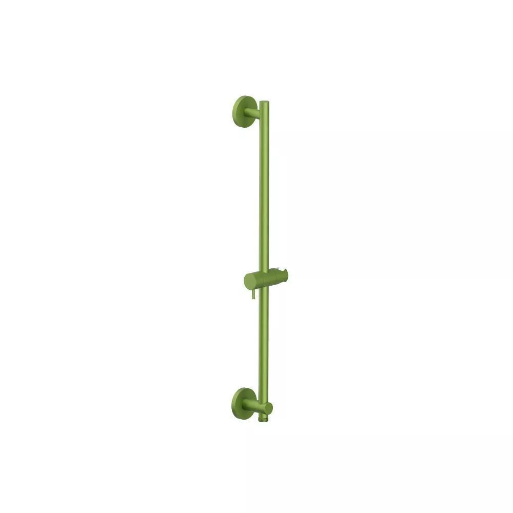 Green Shower Slide Bar With Integrated Wall Elbow material