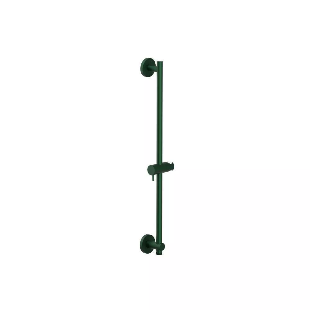 Leaf Green Shower Slide Bar With Integrated Wall Elbow material