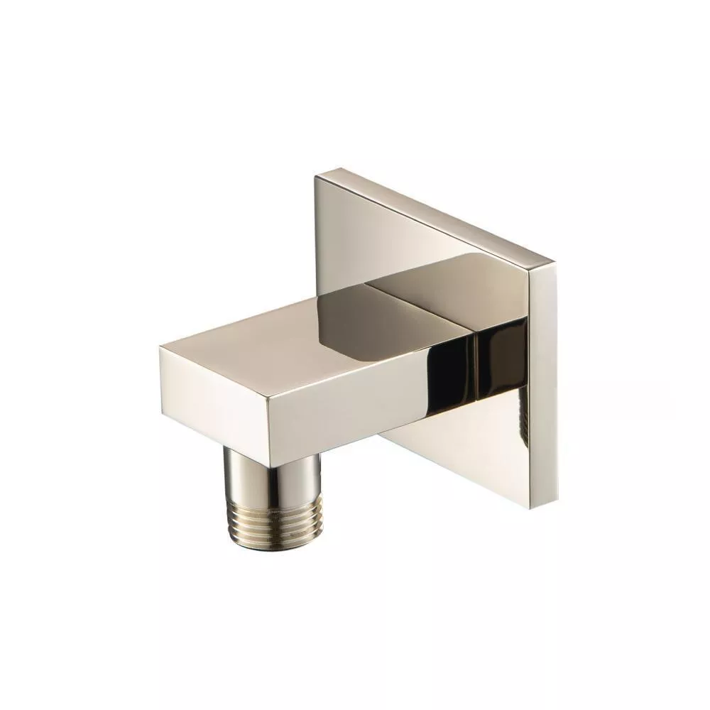 Polished Nickel PVD Wall Elbow material