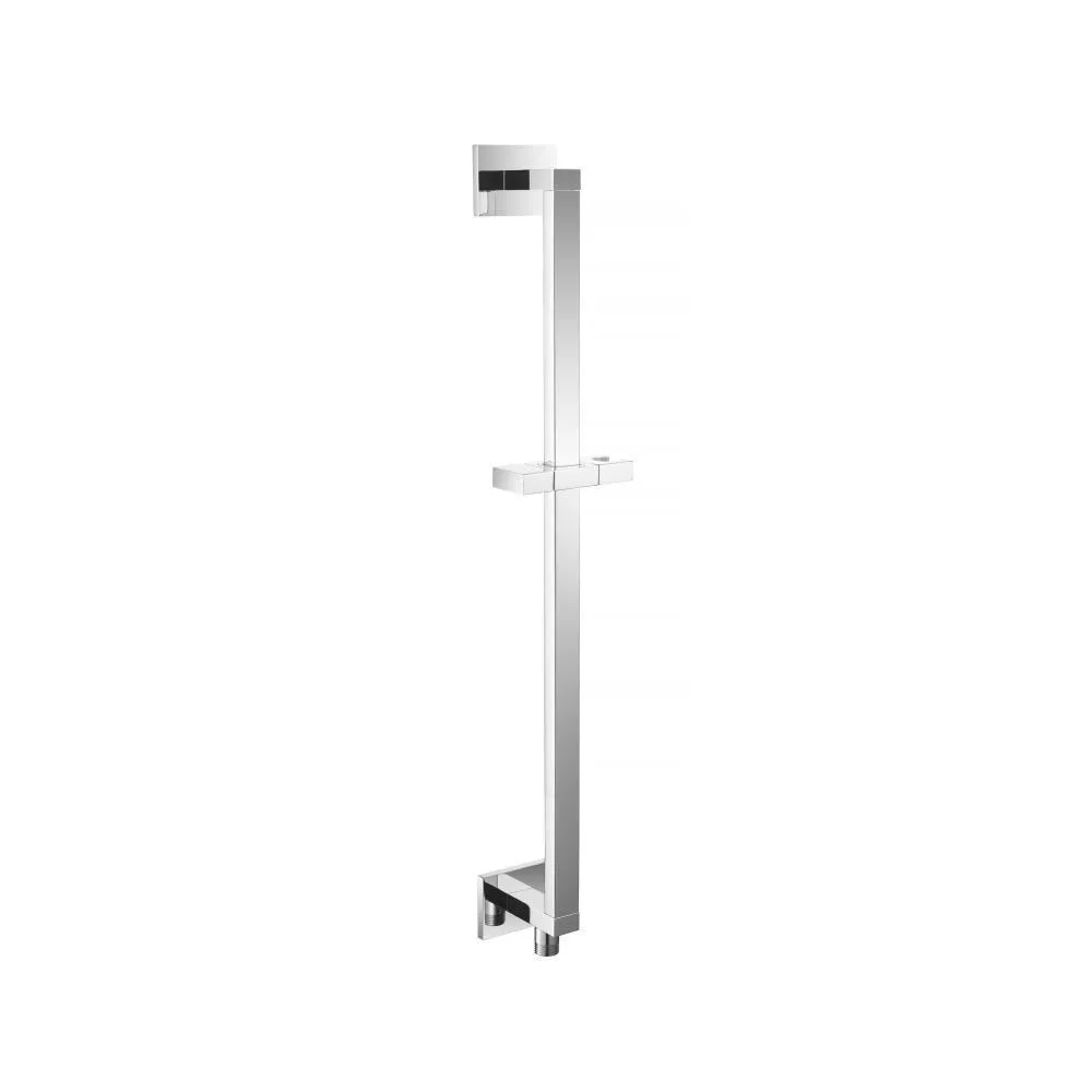 Chrome Shower Slide Bar With Integrated Wall Elbow material