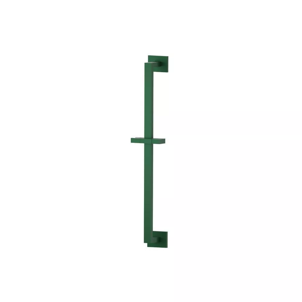 Leaf Green Shower Slide Bar With Integrated Wall Elbow material