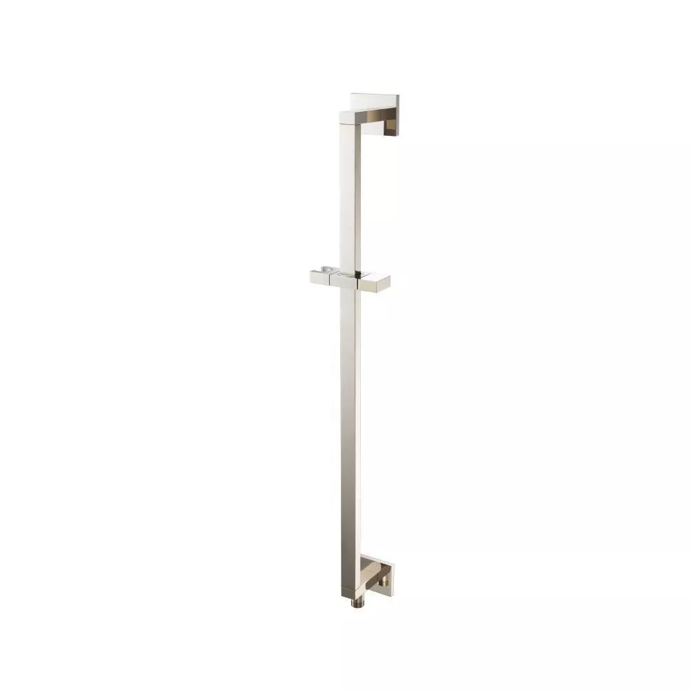 Polished Nickel PVD Shower Slide Bar With Integrated Wall Elbow material