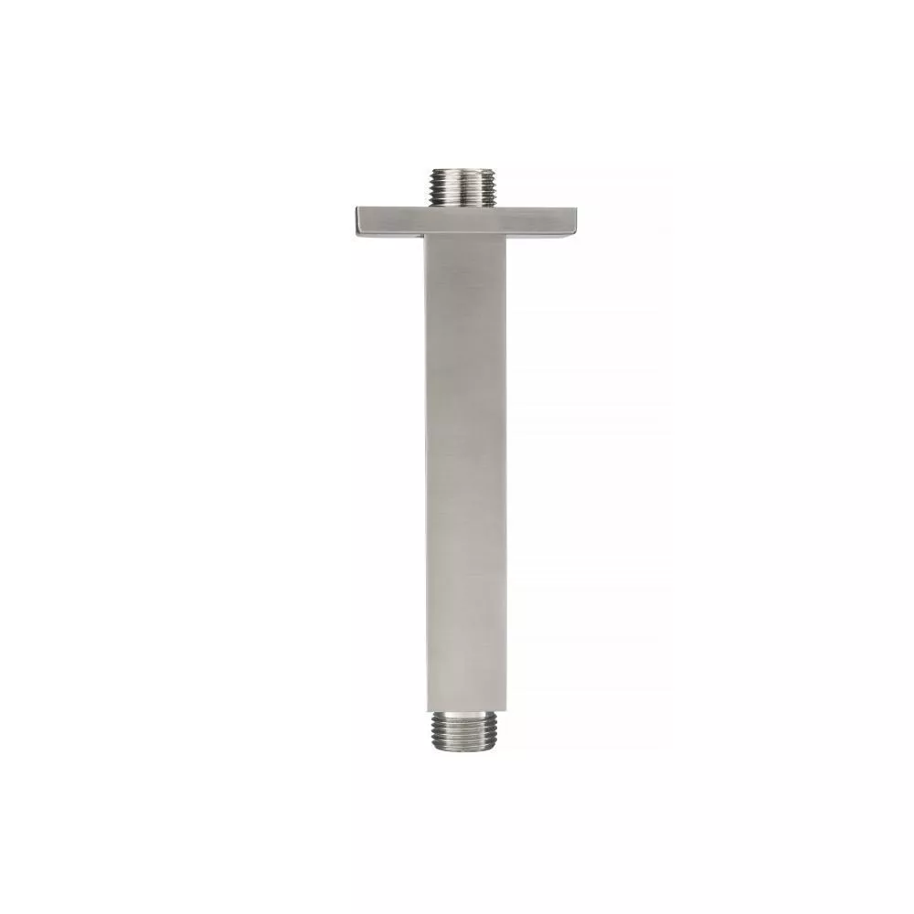 Brushed Nickel PVD Ceiling Mount Shower Arm - 6" material