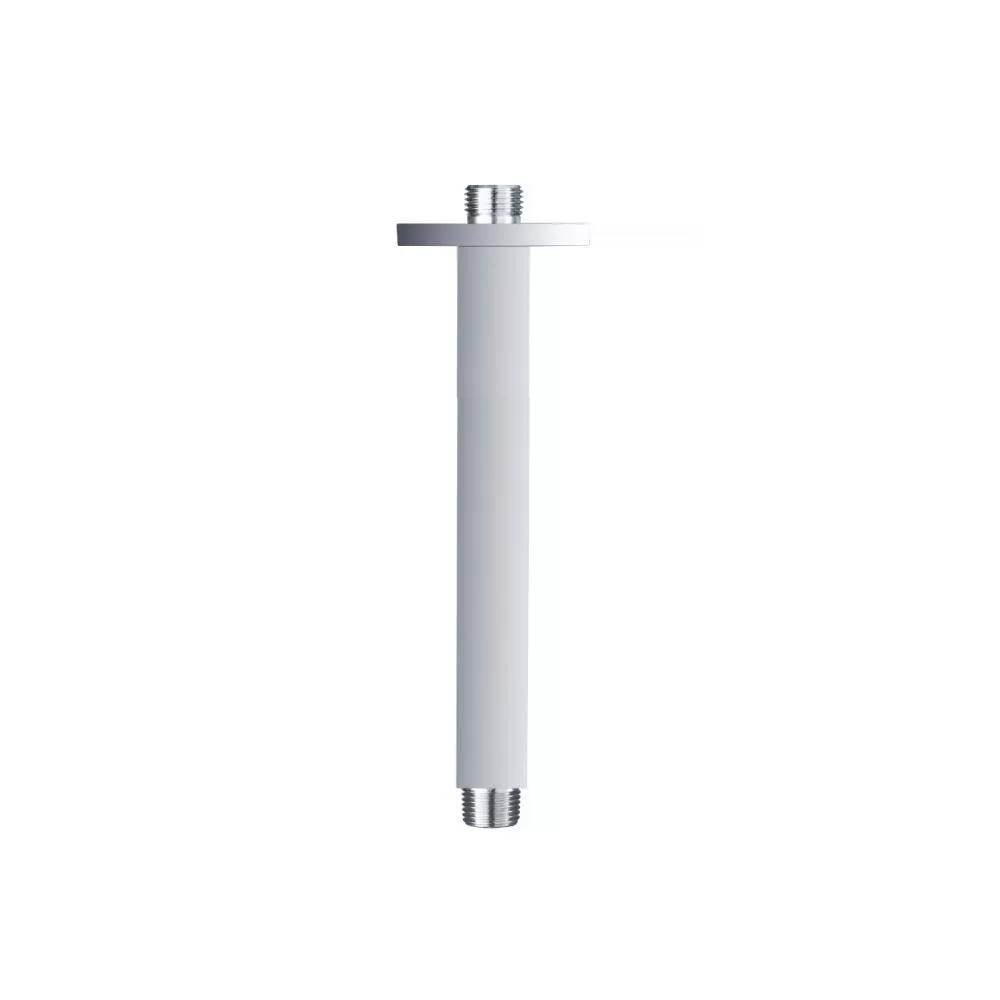 Satin Brass PVD Ceiling Mount Shower Arm - 8" material