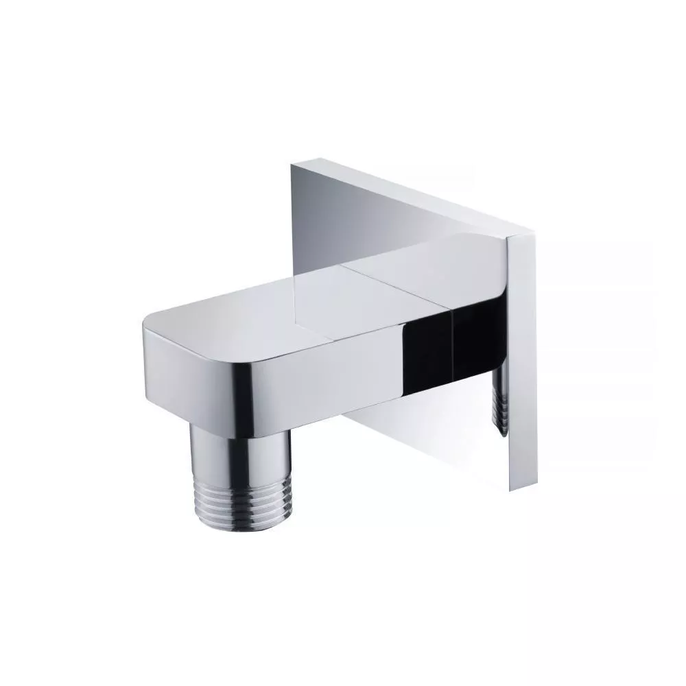 Polished Nickel PVD Wall Elbow material