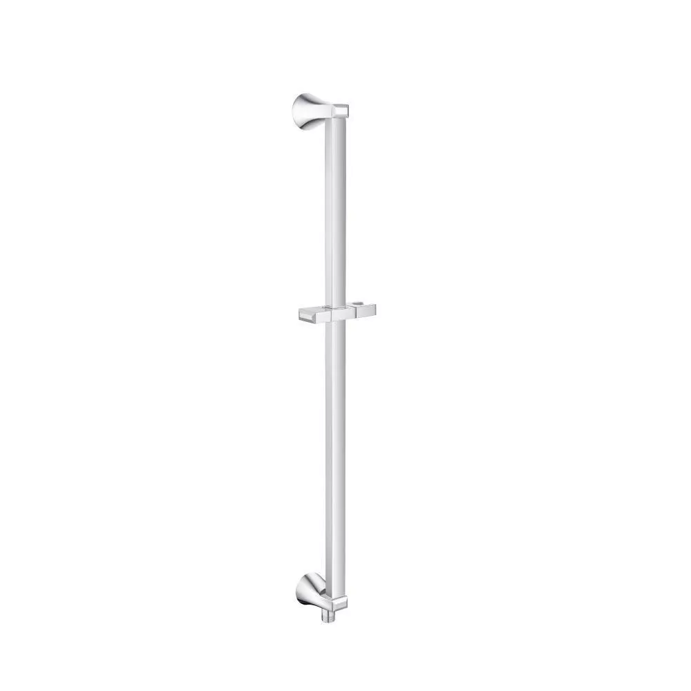Chrome Shower Slide Bar With Integrated Wall Elbow material