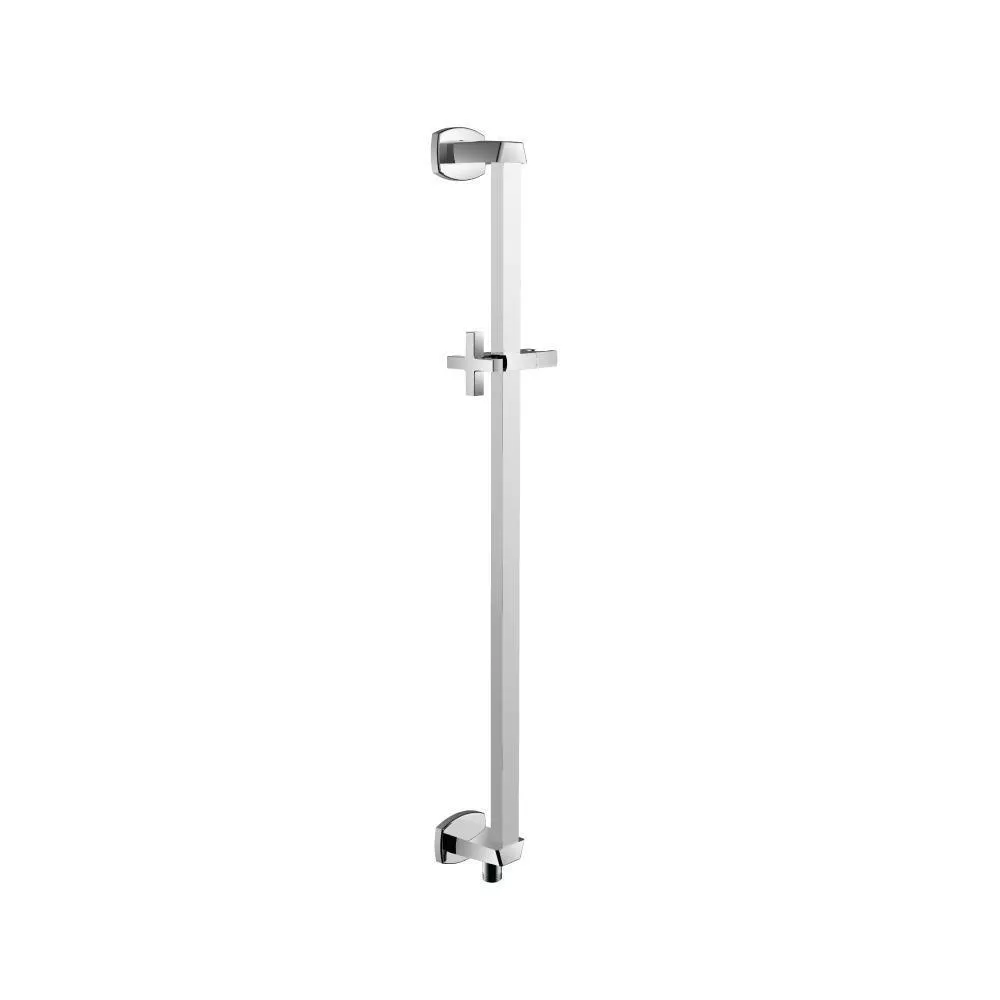 Chrome Shower Slide Bar With Integrated Wall Elbow material