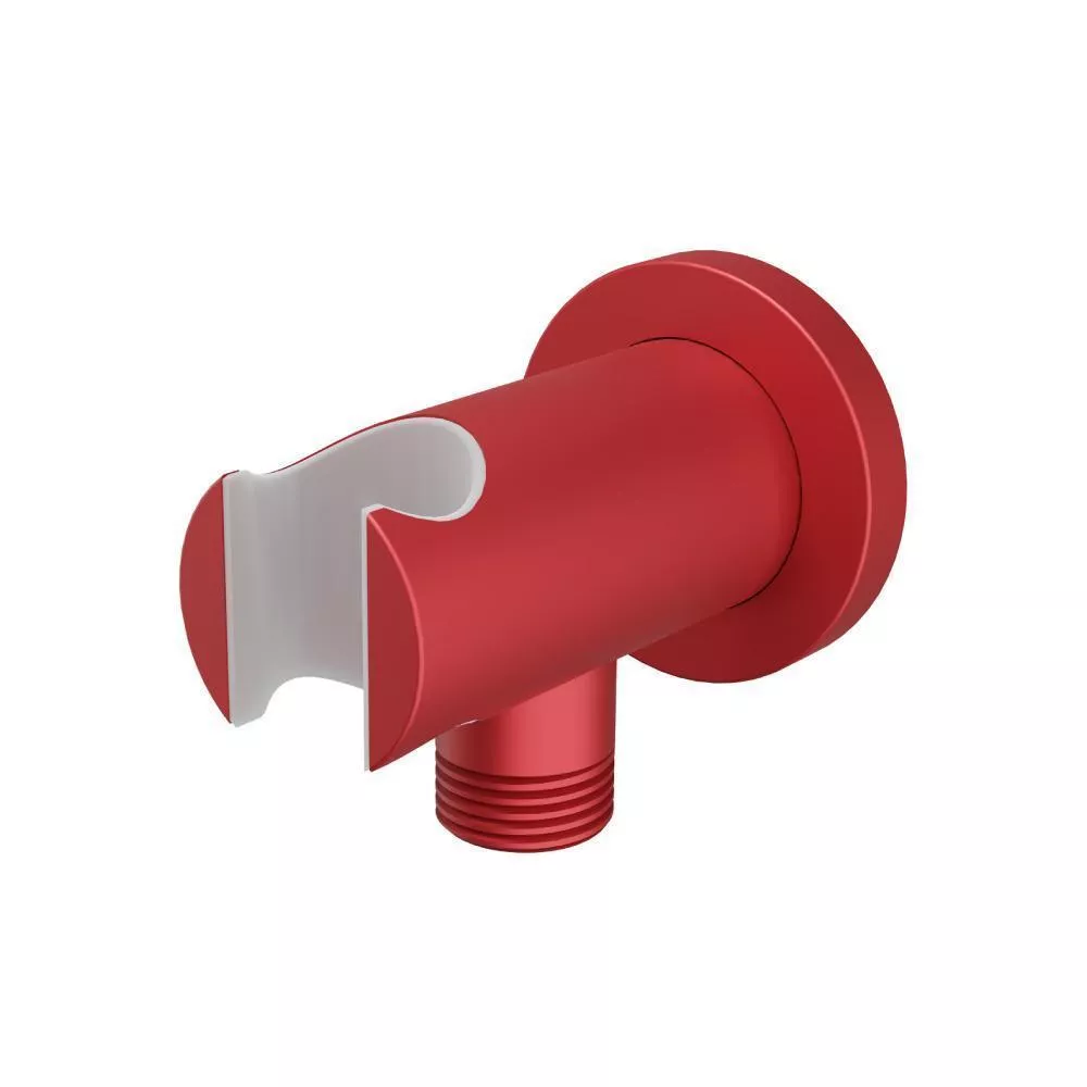 Deep Red Wall Elbow With Holder material