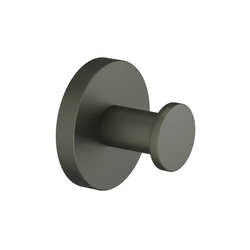 Dark Green Brass Bathroom Towel / Robe Hook material