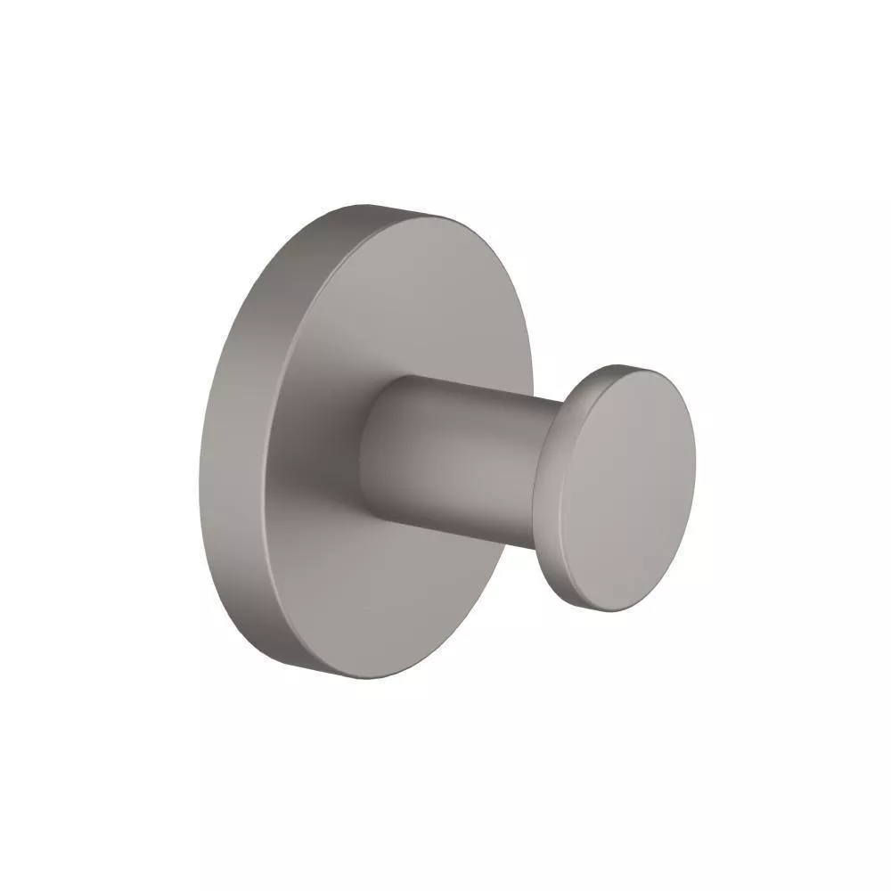 Steel Grey Brass Bathroom Towel / Robe Hook material