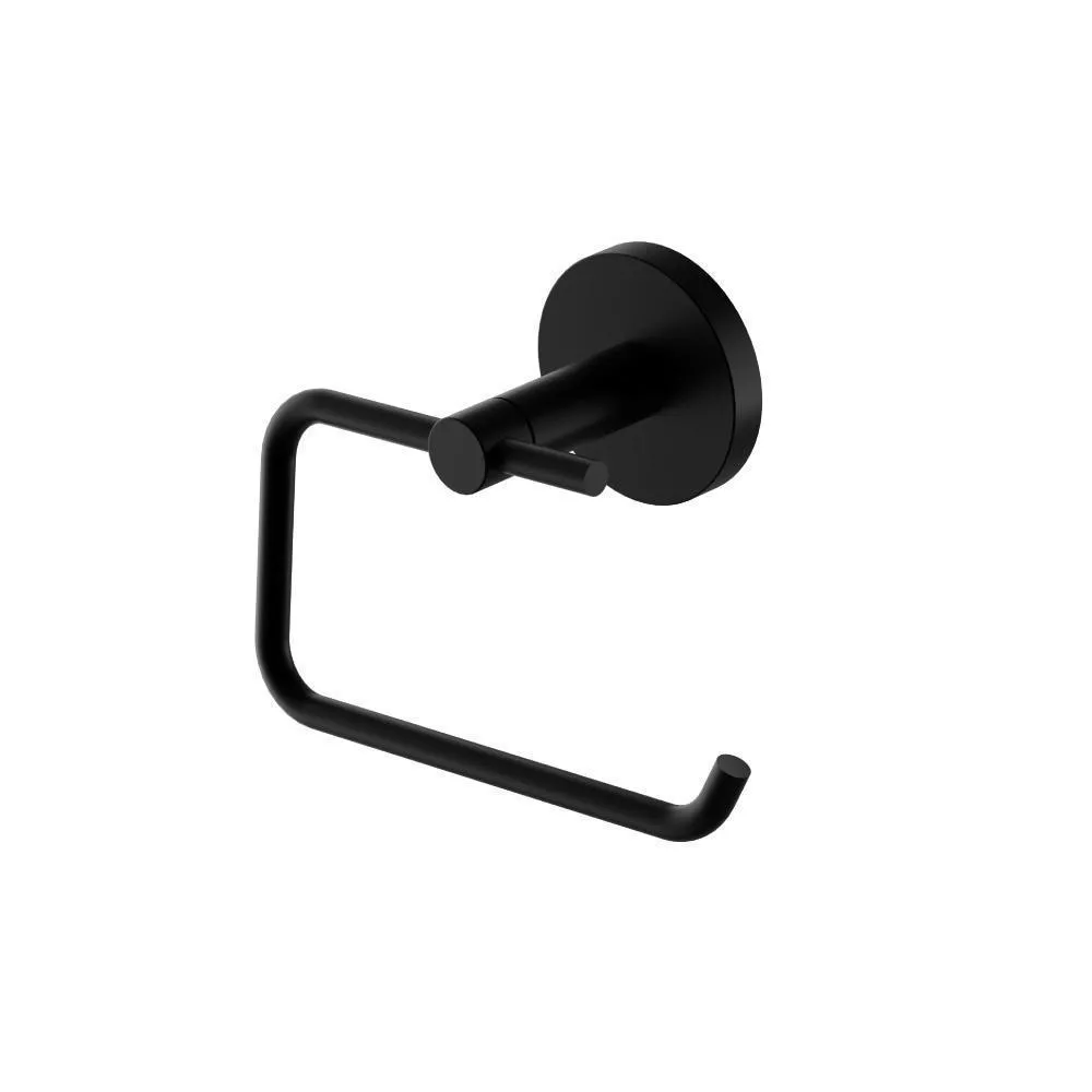 Gloss Black Brass Toilet Paper Holder material