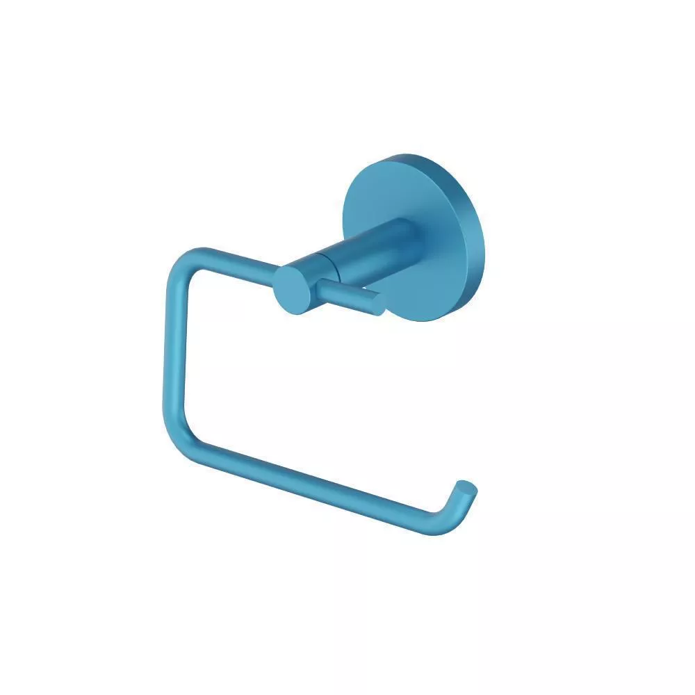 Sky Blue Brass Toilet Paper Holder material