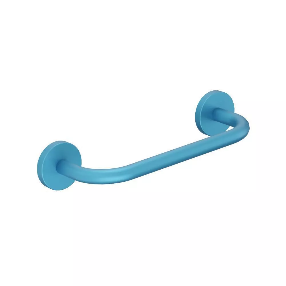 Sky Blue Brass Towel Ring material