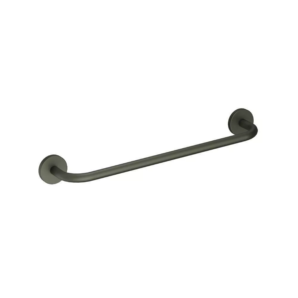 Dark Green Brass Towel Bar - 18" material