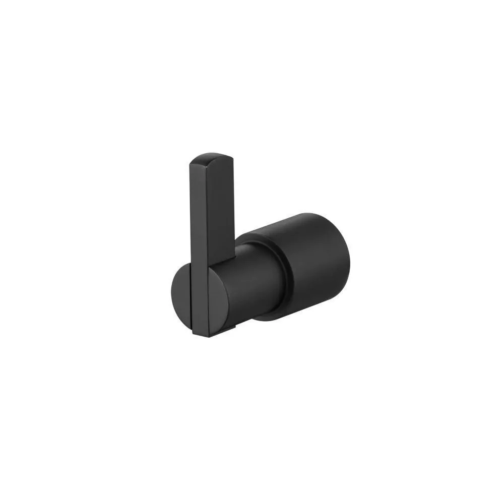 Matte Black Brass Bathroom Towel / Robe Hook material