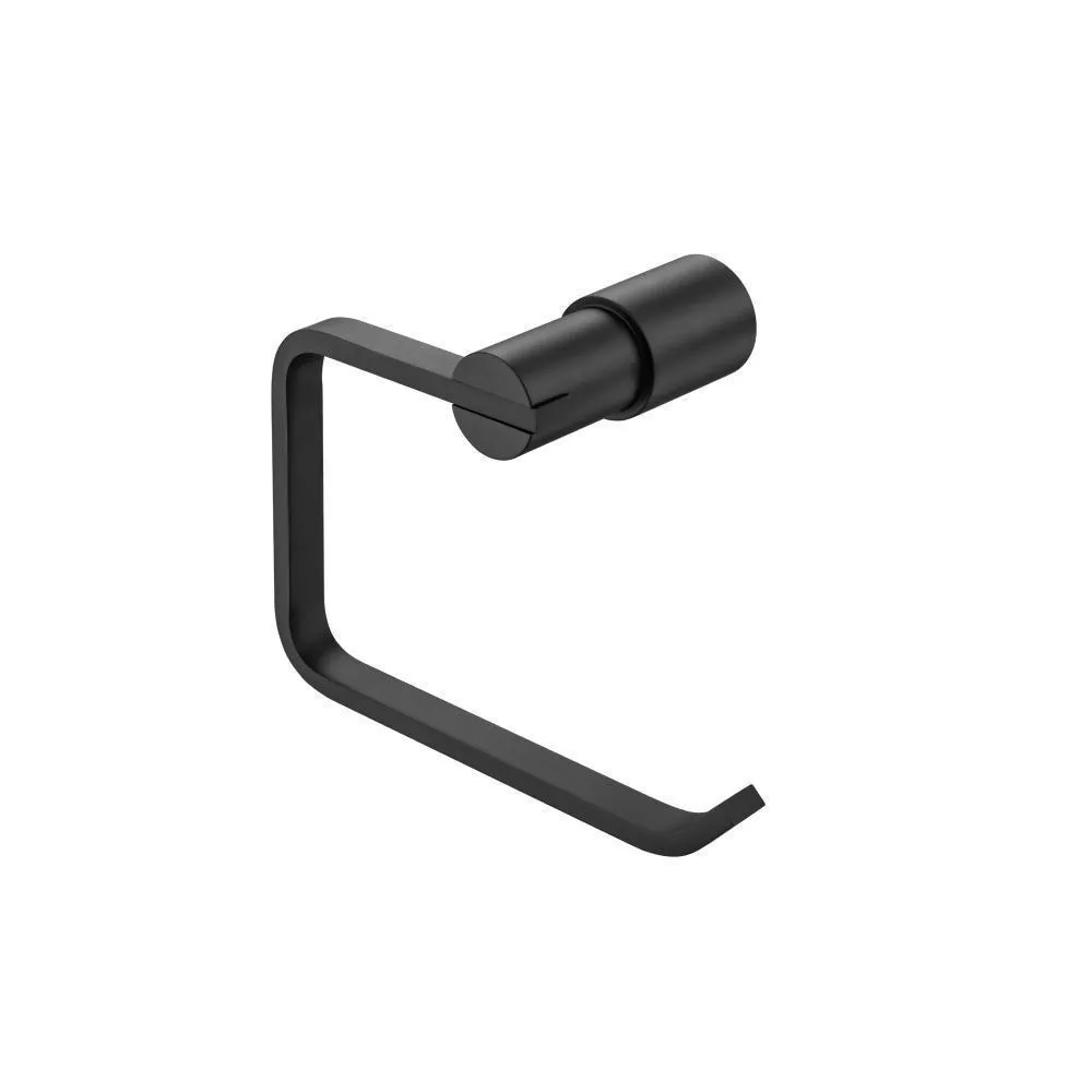 Matte Black Brass Toilet Paper Holder material