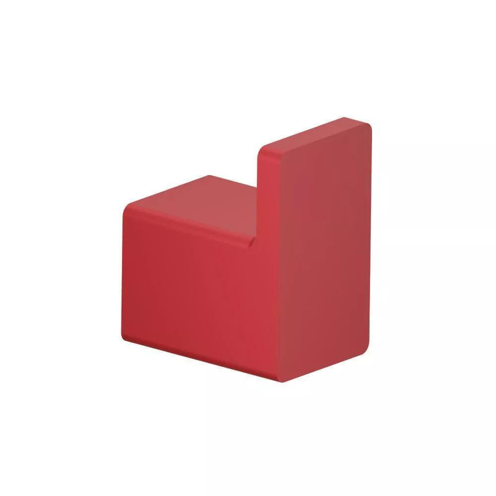 Deep Red Brass Bathroom Towel / Robe Hook material