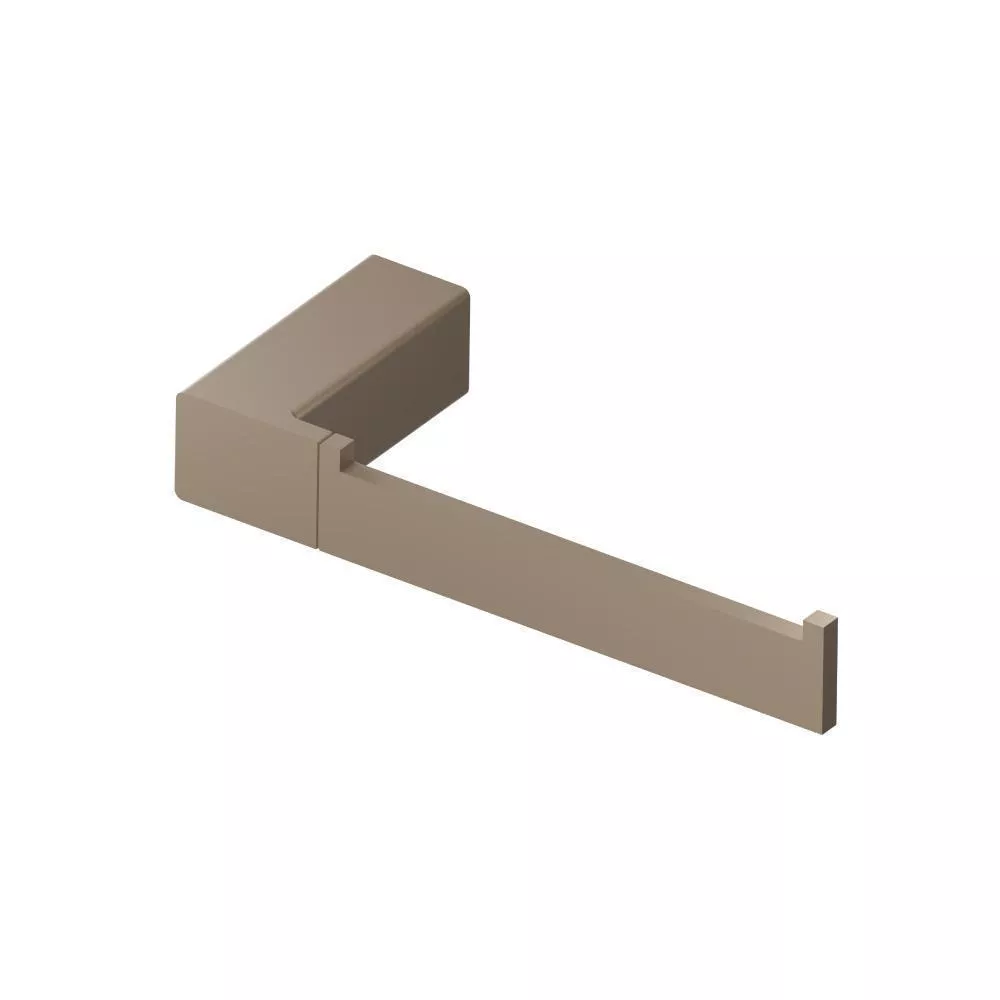 Dark Tan Brass Toilet Paper Holder material