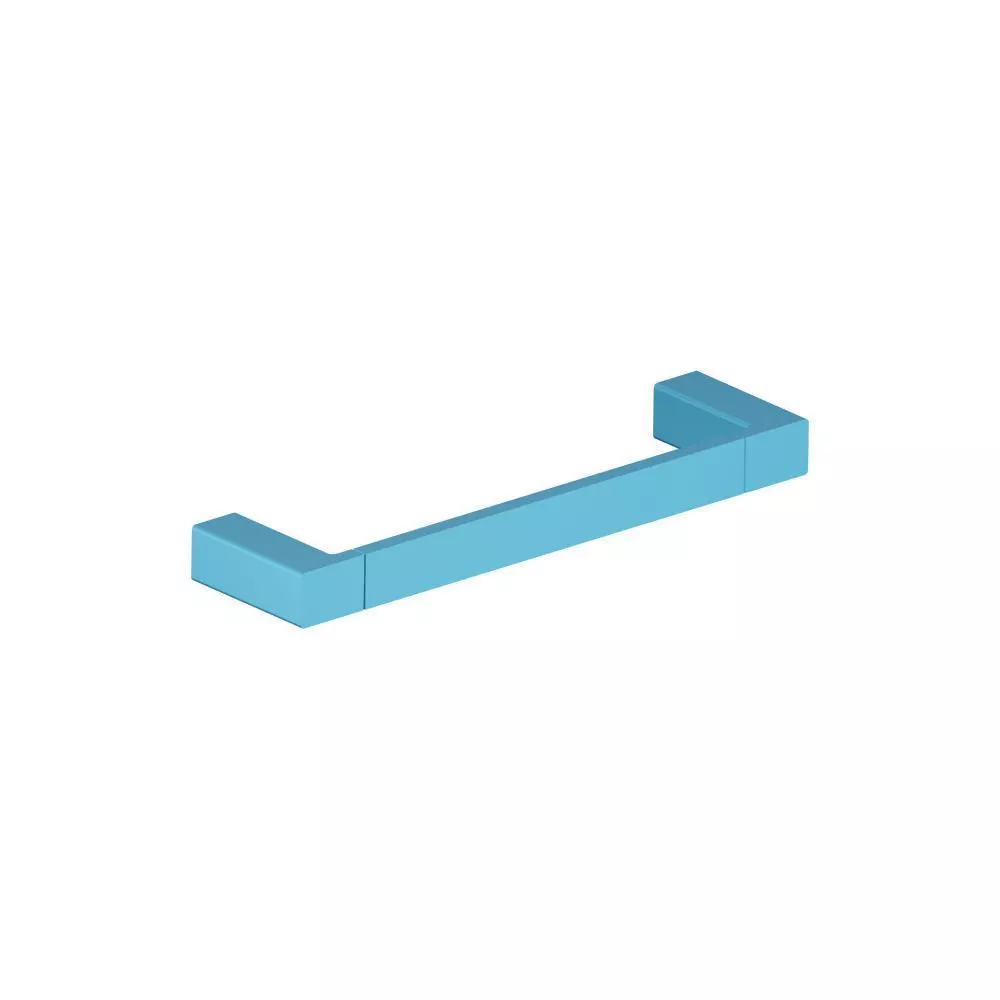 Sky Blue Brass Towel Ring / Mini Towel Bar - 10" material