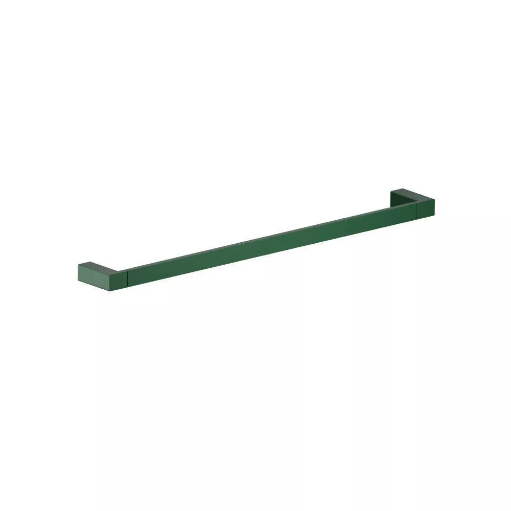 Leaf Green Brass Towel Bar - 24" material